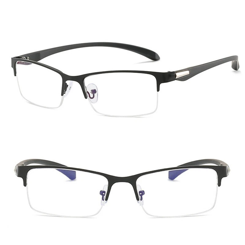Business Reading Glasses Classic Rectangle Computer Anti Eyestrain Presbyopic Glasses Anti Blue Light Eye Glasses For Women Men (image for) Business Reading Glasses Classic Rectangle Computer Anti Eyestrain Presbyopic Glasses Anti Blue Light Eye Glasses For Women Men
